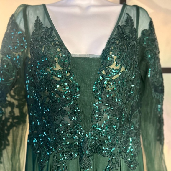 BICICI & COTY Evening Gown, Size Large - Picture 8 of 14